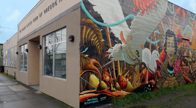 Black United Fund, Alberta Street, Portland, Oregon