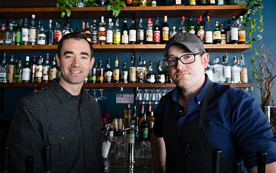 James Armstrong and Ben Preacher